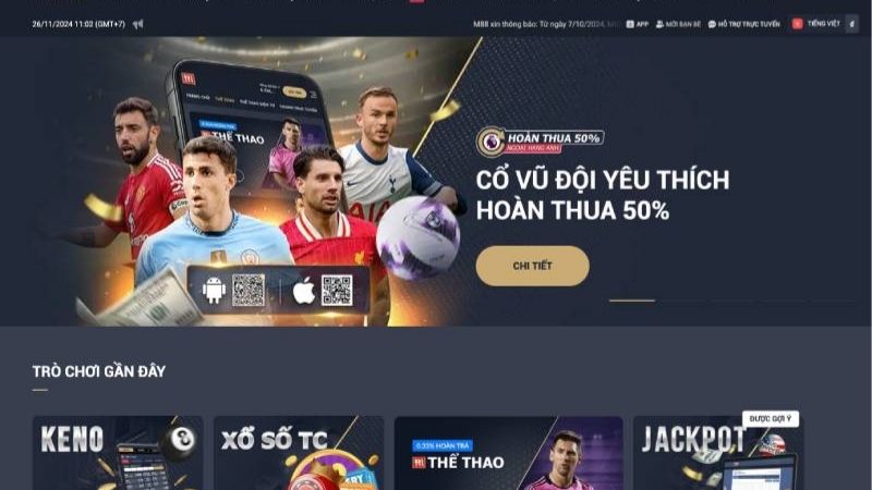 Các loại hình cá cược tại M88