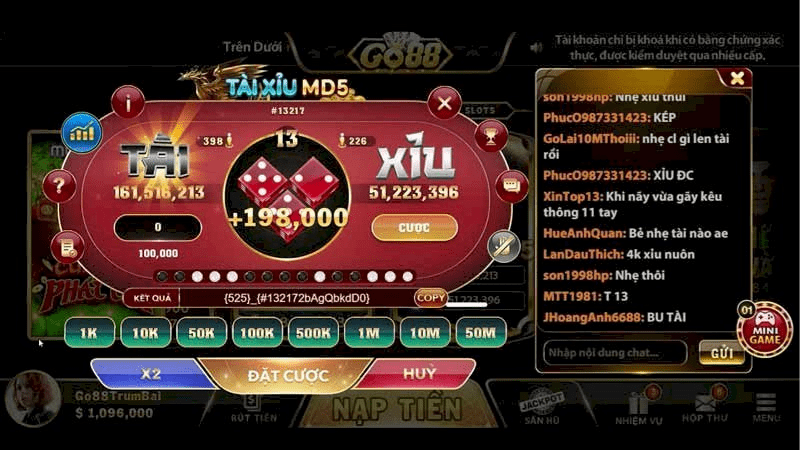 Cách hoạt động của Tài Xỉu MD5