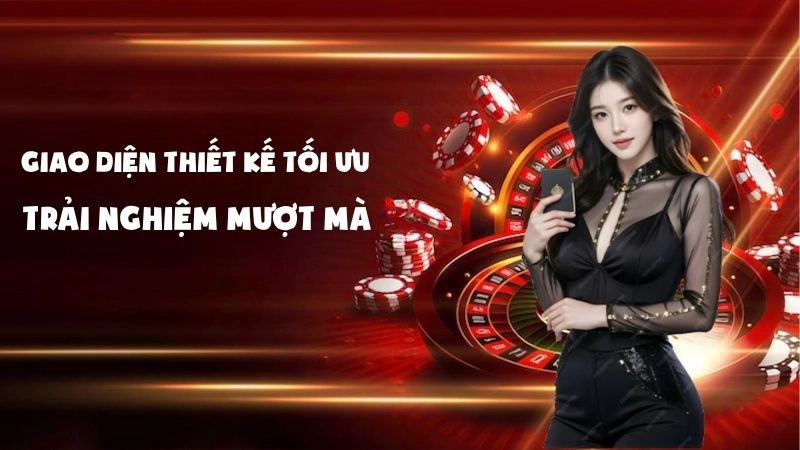 Giao diện thiết kế tối ưu - Trải nghiệm mượt mà