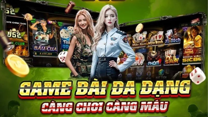 Nhiều trò chơi hấp dẫn, giao diện hiện đại và thu hút