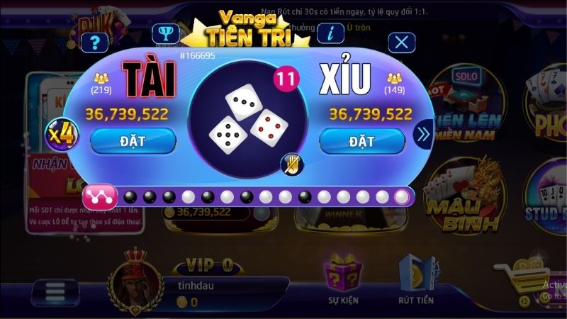 Sự tiện ích khi chơi tài xỉu online